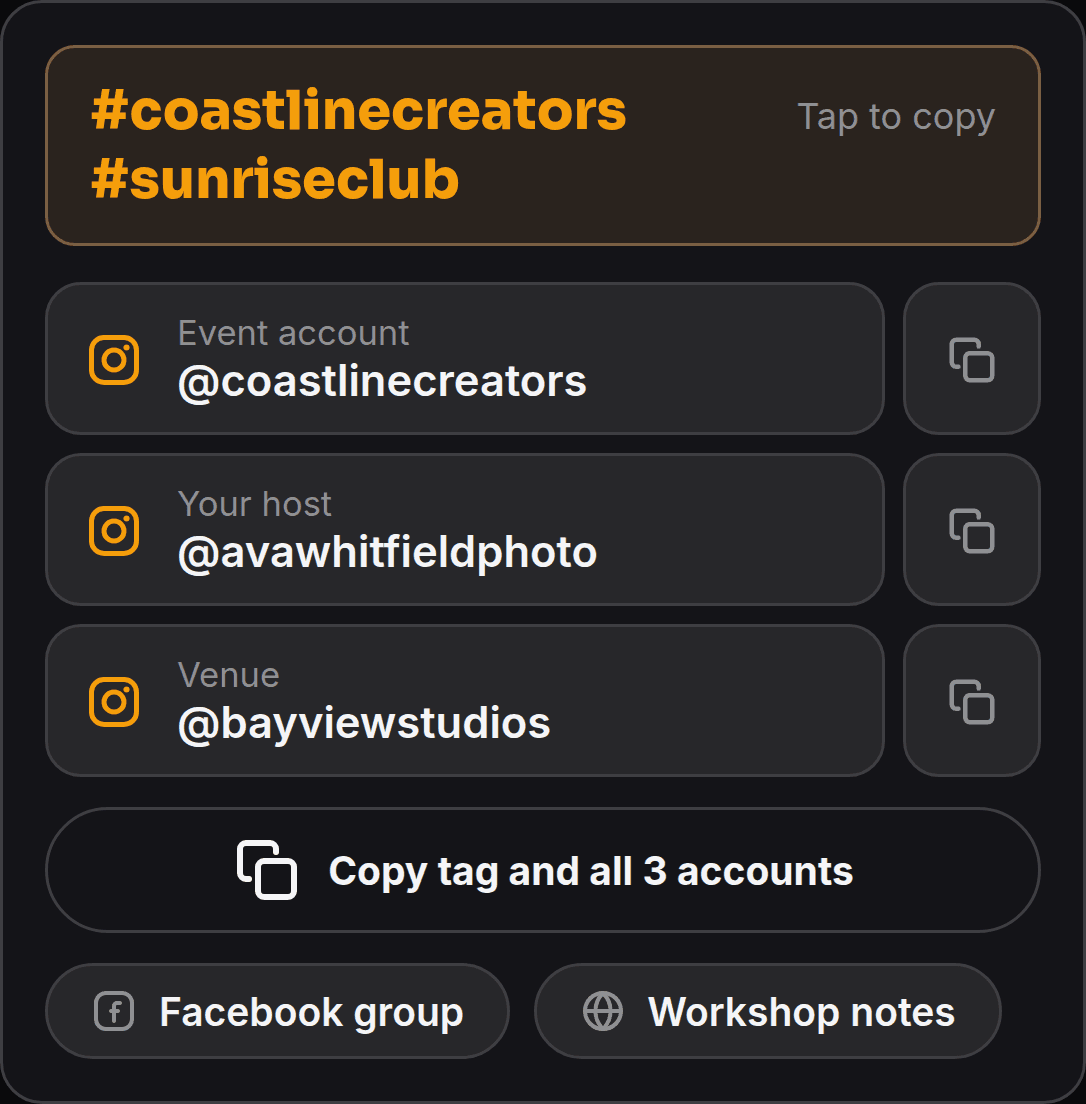 Tag the right accounts, first time
